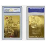 23K Gold 1997 Michael Jordan Fleer Ultra Card
