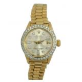 Rolex 18kt Gold Oyster Datejust Lady President