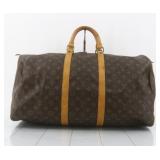 Louis Vuitton Monogram Keepall 55 Boston Bag