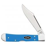 Case X Light Blue Synthetic Mini Copperlock Knife