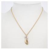 Valentino Hand Pendant Necklace