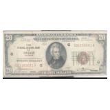 1929 $20 Chicago Federal Reserve Bank Note