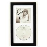 Autographed Taylor Swift CD Display