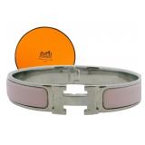 Hermes H Click Clack Enamel Bracelet