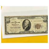 1929 $10 Minneapolis Federal Reserve Bank Note
