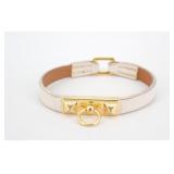 Hermes Rival Leather Bracelet