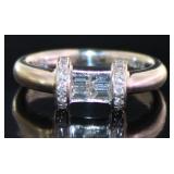 Platinum 1/3 ct Natural VS Brilliant Diamond Ring