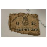 25 Cent State of South Carolina Note