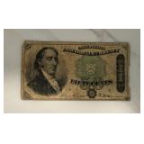 50 Cent Fractional Currency