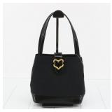Yves Saint Laurent Handbag with Gold Metallic Part