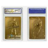 23K Gold Tom Brady Rookie Card