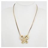 Yves Saint Laurent Ribbon Necklace