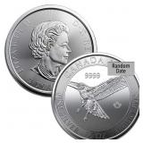 1/2oz Canadian Red Tail Hawk Silver Coin