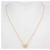 Louis Vuitton Essential V Necklace