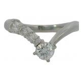 Platinum 1/2 ct Natural VS Brilliant Diamond Ring