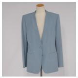 Hermes Acetate Rayon Tailored Jacket Size 38