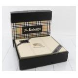 Burberry Unused Cotton Flannel Sheets