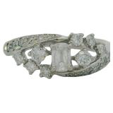 Platinum 3/4 ct Natural Brilliant VS Diamond Ring