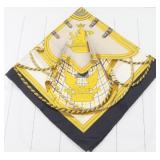 Hermes Carre Fashion Scarf 100% Silk