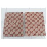 Gucci Unused 2-Piece Set GG Notebook