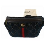GUCCI Velvet Sherry Line Waist Bag