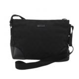 Gucci Black Monogram Shoulder Bag