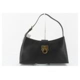 Salvatore Ferragamo Gancini Leather Shoulder Bag