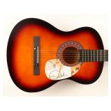 Autographed Reba McEntire Guitar