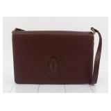 Cartier Must De Cartier Leather Shoulder Bag