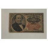 25 Cent Fractional Currency