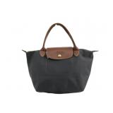 LONGCHAMP Navy & Brown Hand Bag