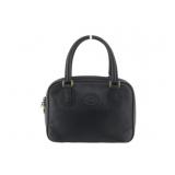 GUCCI GG Black Leather Hand Bag