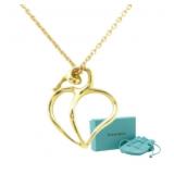 18k Gold  Tiffany & Co. Leaf Necklace