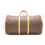 Louis Vuitton Monogram Keepall 60 Boston Bag