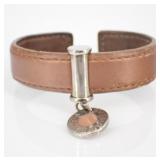 Bvlgari Leather Bracelet