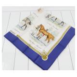 Hermes Carr 90 Fashion Scarf 100% Silk
