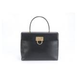 Salvatore Ferragamo Gancini Leather Handbag