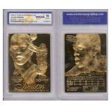 23K Gold 1996 Allen Iverson Fleer Rookie Card