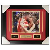 Taylor Swift & Travis Kelce Photo W/ Facsimile Sig