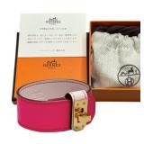 Hermes Kelly Twist Leather Bracelet