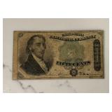 50 Cent Fractional Currency