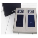 Burberry Unused Set of Sheets Socks
