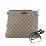 Gucci GG Supreme Leather Shoulder Bag