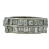 Platinum 1.11 ct Natural Diamond Ring
