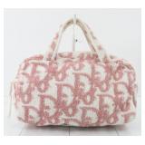 Christian Dior Pile Trotter Handbag (Terry Cloth)