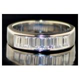 Platinum 1.02 ct Natural VS Diamond Ring