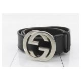 Gucci Interlocking G Leather Belt