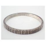 Yves Saint Laurent Silver Bangle