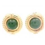 Chanel Coco Mark 23 Color Stone Clip-on Earrings