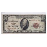 1929 $10 Chicago Federal Reserve Bank Note